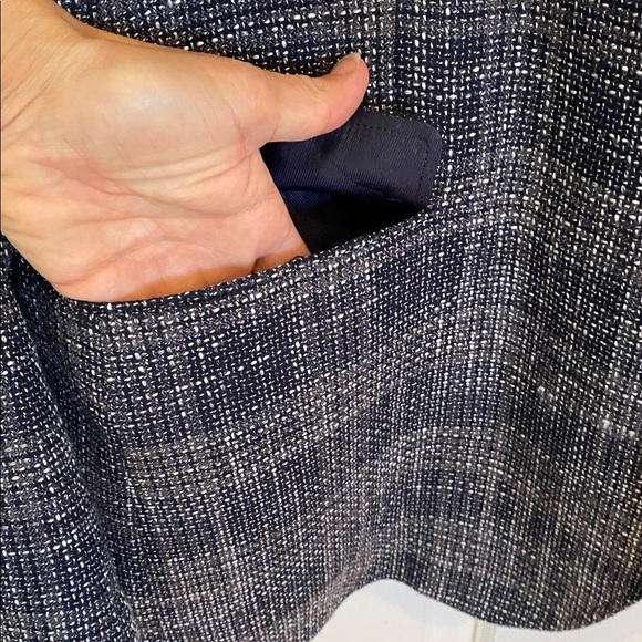 Daniel Hechter Tweed Blue Blazer Jacket Grandpacore Nautical Vintage style. - Picture 6 of 16